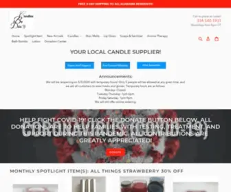 Candlesbydaisalabama.com(Candles By Dais) Screenshot