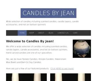 Candlesbyjean.com Screenshot