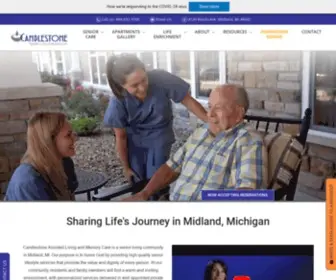 Candlestoneassistedliving.com(Candlestone, A Leisure Living Community) Screenshot