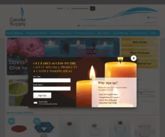 Candlesupply.com.au(Candle Supply) Screenshot