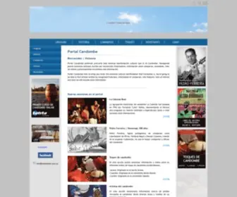 Candombe.com.uy(Portal Candombe) Screenshot