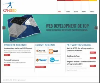 Candoo.ro(Servicii Optimizare Site SEO Bucuresti) Screenshot