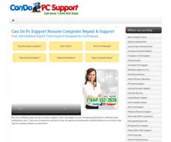 Candopcsupport.com(Remote PC Support) Screenshot