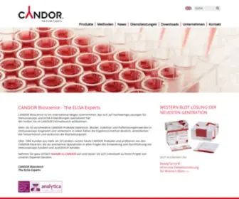 Candor-Bioscience.de(CANDOR Bioscience GmbH) Screenshot