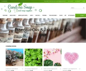 Candorasoap.ca(Candora Soap and Soap Supplies Candora Soap) Screenshot