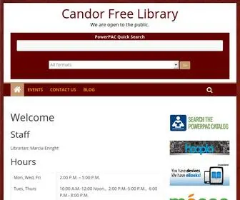 Candorfreelibrary.org(Candor Free Library) Screenshot