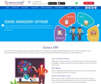 Candoursystems.com(School ERP) Screenshot