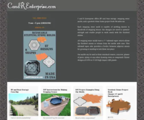 Candrenterprise.com(C and R Enterprises) Screenshot
