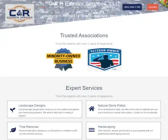 Candrexteriorservices.com(C & R Exterior Services) Screenshot