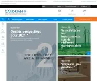 Candriam.fr(Commentaires et analyses de marchés) Screenshot