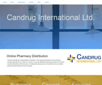 Candruginternational.com(Candrug International Ltd) Screenshot