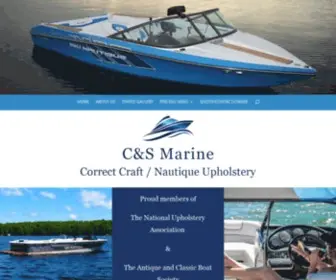 Candsmarine.com(C & S Marine) Screenshot