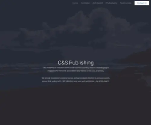 Candspub.com(Contact information for C&S Pusblishing) Screenshot