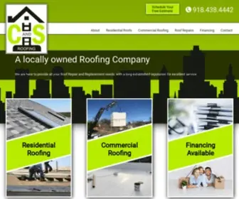 Candsroofing.com(Tulsa Roofing Company) Screenshot