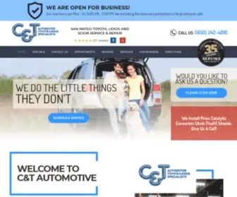 Candtautomotive.com(C&T Automotive) Screenshot