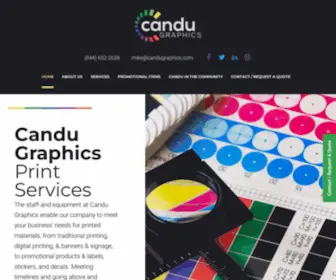 Candugraphics.com(Candu Graphics) Screenshot