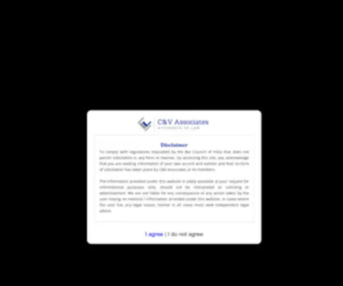 Candvassociates.com(C&V Associates) Screenshot