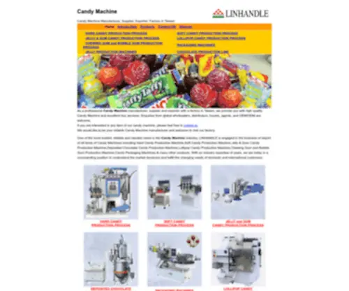 Candy-Machine-Manufacturer.com(Candy Machine Manufacturer) Screenshot