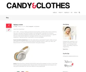 Candyandclothes.com(Candy and Clothes) Screenshot