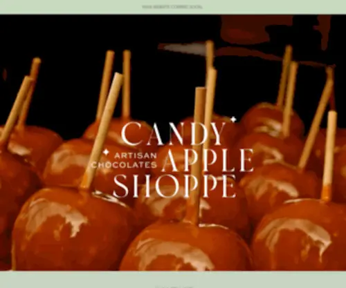 Candyappleshoppe.com(Shop the Candy Apple Shoppe) Screenshot