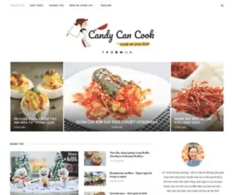Candycancook.com(This website) Screenshot