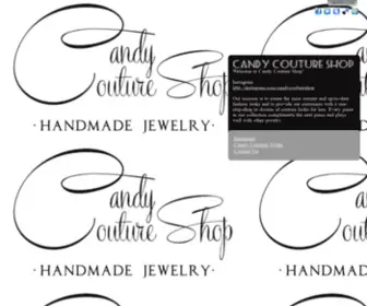 Candycoutureshop.com(龙8娱乐网站网站) Screenshot