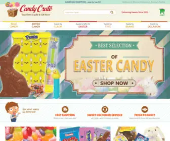 Candycrate.com(Online Candy Gift Store) Screenshot