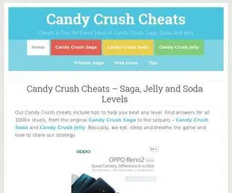 Candycrush-Cheats.com(Candy Crush Cheats) Screenshot