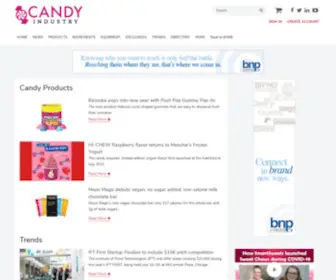 Candyindustry.com(Candy Industry Magazine) Screenshot