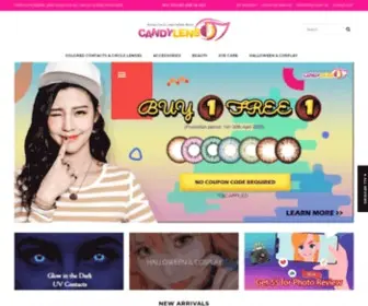 Candylens.com(Korean Geo Circle Lens) Screenshot