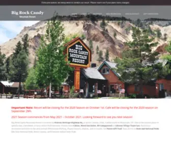 Candymountainresort.com(Big Rock Candy Mountain Resort) Screenshot