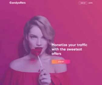 Candyoffers.com(The best Affiliate Network) Screenshot