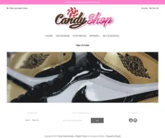 Candyshopboutique.com(Candy Shop Boutique) Screenshot