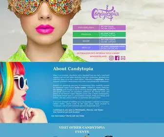Candytopia.com(Miami, Philadelphia, Scottsdale) Screenshot