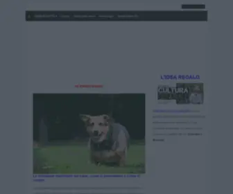 Cane-E-Gatto.it(Il sito del cane e del gatto) Screenshot