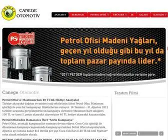 Canegeotomotiv.com(Canege Otomotiv) Screenshot