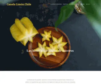 Canelalimonchile.com(Canela) Screenshot