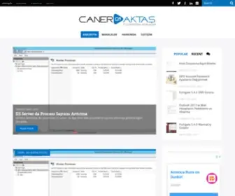 Caneraktas.com(Caner AKTAS) Screenshot