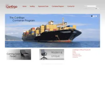 Canergo.com(CanErgo Office Products) Screenshot