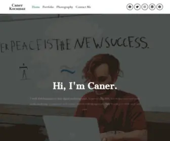 Canerkocamaz.com(Caner Kocamaz) Screenshot