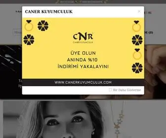 Canerkuyumculuk.com(CANER KUYUMCULUK) Screenshot