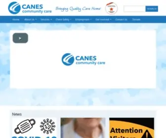 Canes.on.ca(CANES Community Care) Screenshot