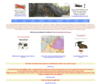 Canetoads.com.au(Kimberley Toad Busters) Screenshot