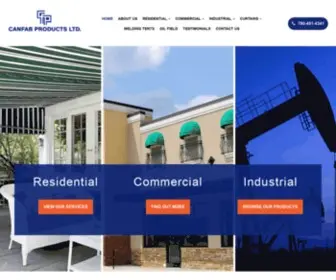 Canfabproducts.ca(Canfab Products Ltd) Screenshot