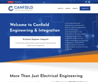 Canfieldengineering.com(Canfield Engineering and Integration) Screenshot