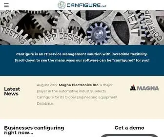 Canfigure.net(Cmdb) Screenshot