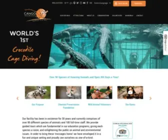 Cango.co.za(Cango Wildlife Ranch and Conservation Centre) Screenshot