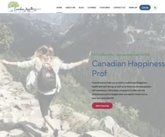 Canhappiness.com(Canadian Happiness Prof) Screenshot