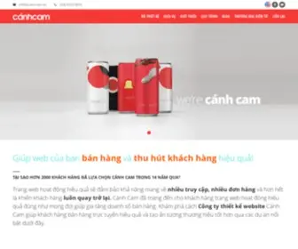 Canhcam.asia(Công ty thiết kế website chuyên nghiệp) Screenshot