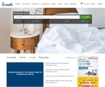 Canhodichvu.com.vn(IIS Windows Server) Screenshot